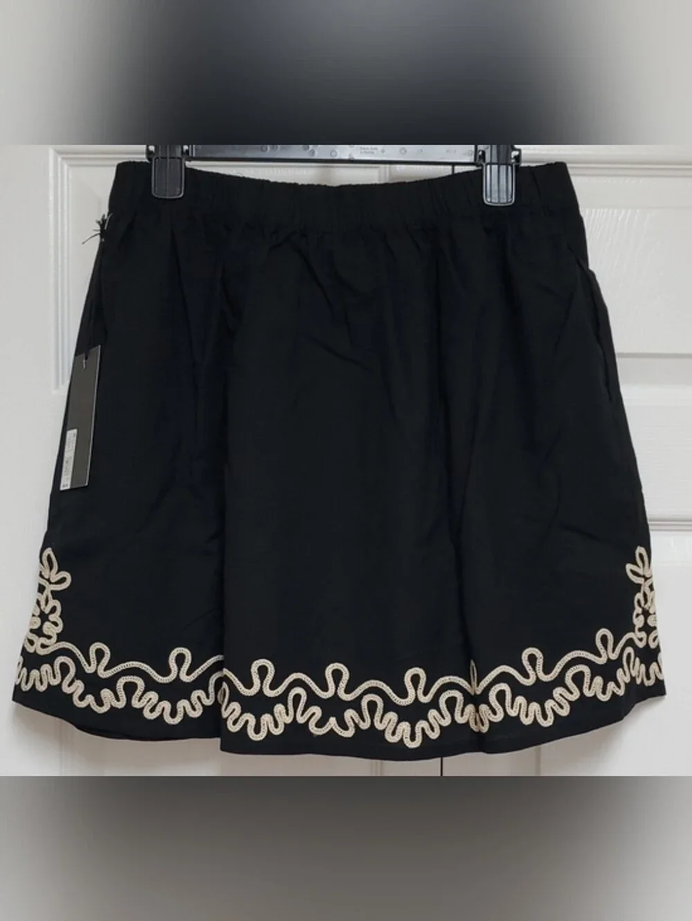 Future Collective Linen Blend Skirt